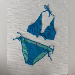 Victoria’s Secret The High Tie Halter Bikini 2 Piece Swimsuit